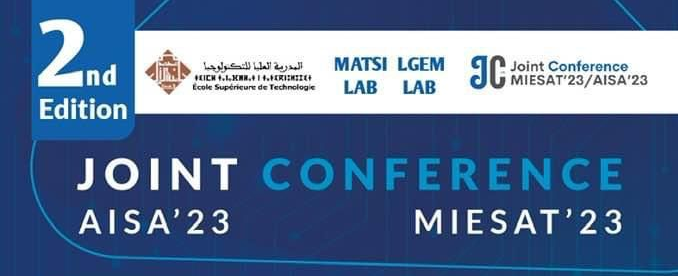MIESAT'23/AISA'23 (The second International Conference on Artificial Intelligence and Smart Applications) du 21 au 23 December 2023